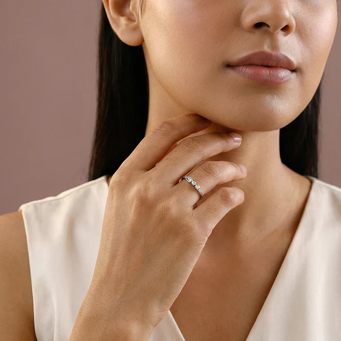 Silver Prism Radiance Ring (Size 12) - Image 3