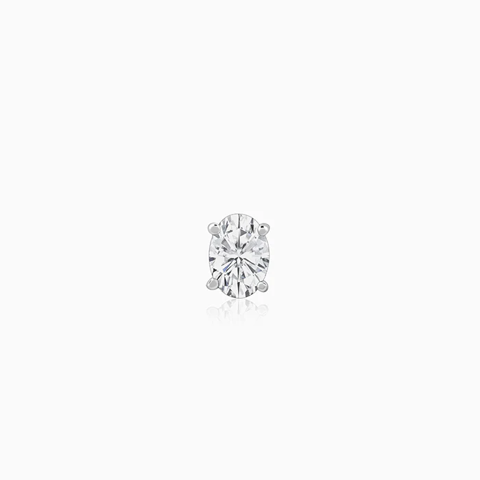 Silver Pristine Stud For Him