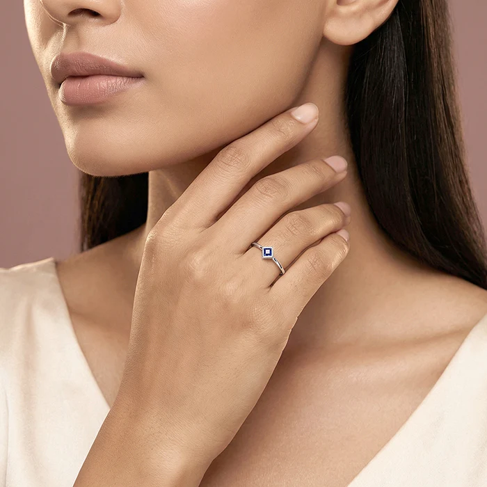Silver Promise Ring (Size 12) - Image 3