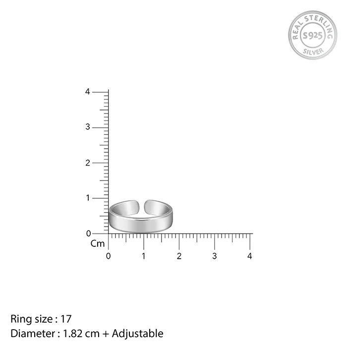 Silver Rebel Ring For Him - Image 5