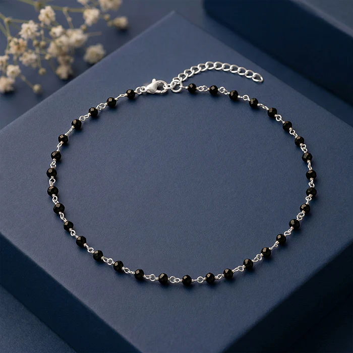 Silver Regal Riwaayat Chain Anklet - Image 2
