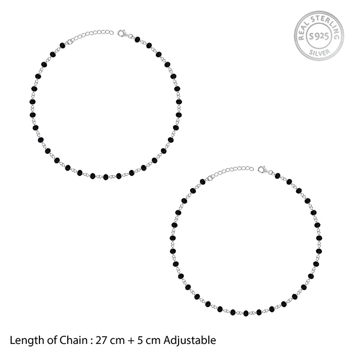 Silver Regal Riwaayat Chain Anklet - Image 4