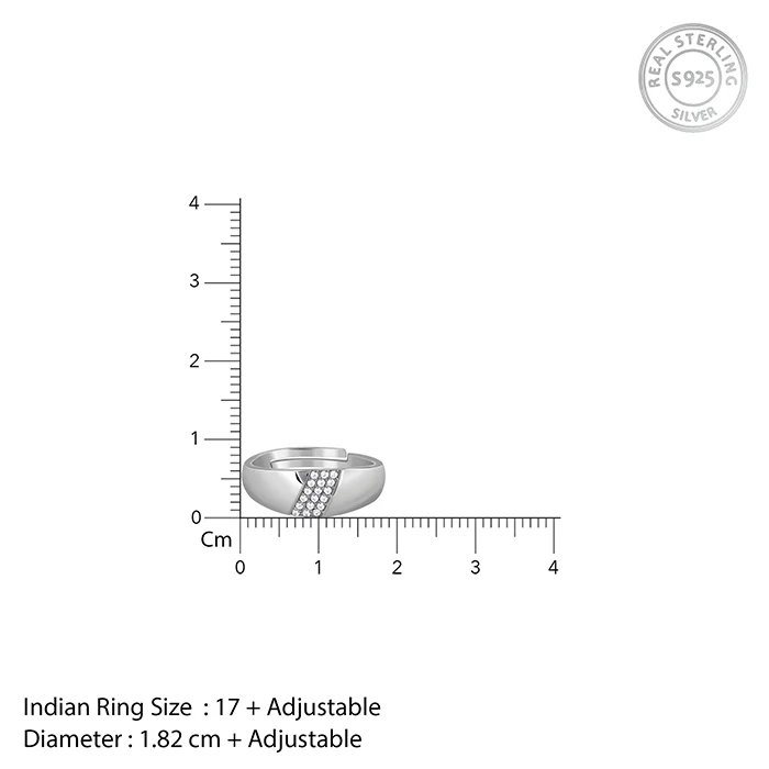 Silver Rei Ring For Him - Image 5