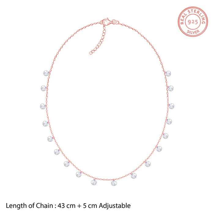 Rose Gold Queens Necklace - Image 5