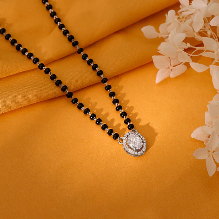 Silver Sanyog Mangalsutra - Image 2