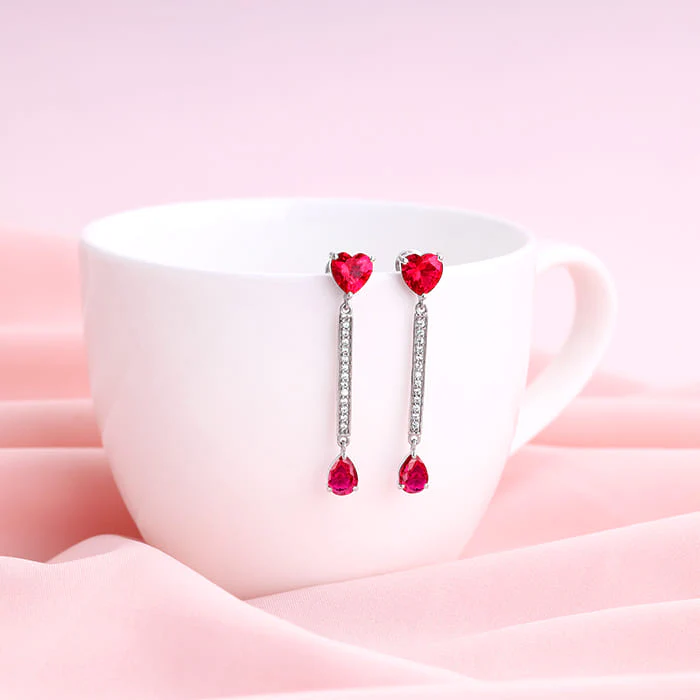 Silver Senorita Dangler Earrings - Image 2