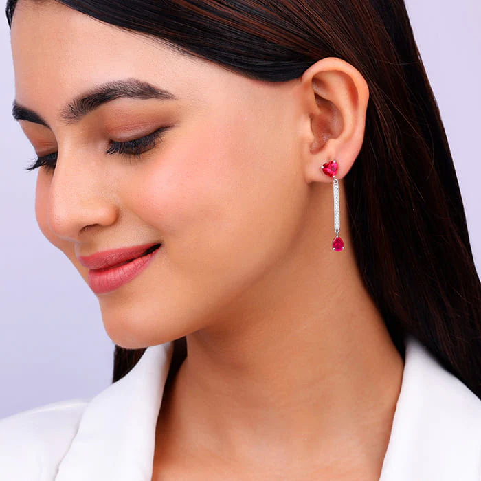 Silver Senorita Dangler Earrings - Image 3