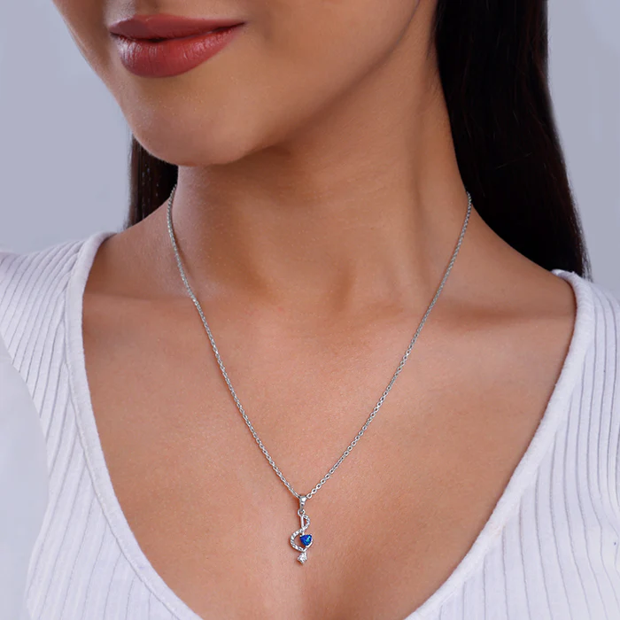 Silver She The Superstar Pendant With Link Chain - Image 3