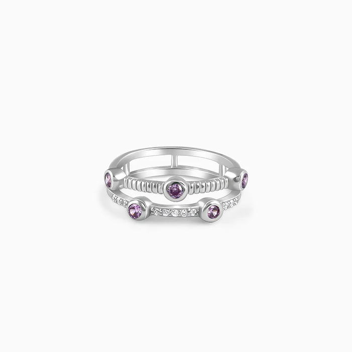 Silver Sizzling Ring
