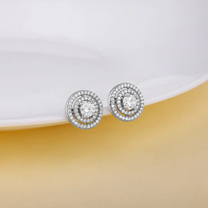 Silver Stand Out Studs - Image 2