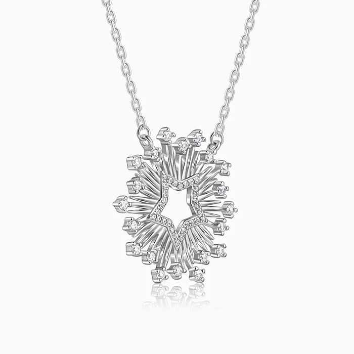 Silver Starshine Necklace - Image 4