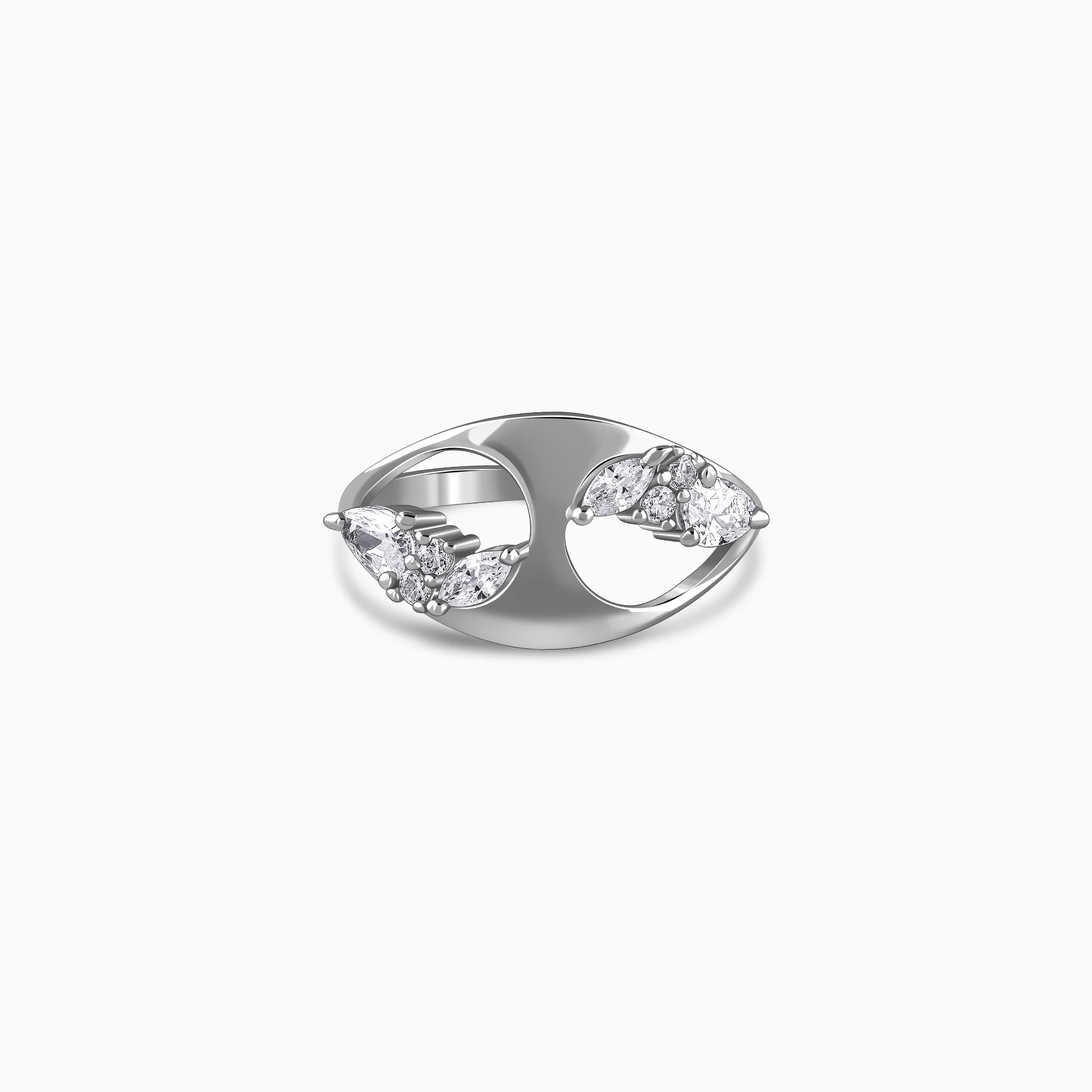 Silver Stayin' Alive Ring - Image 3