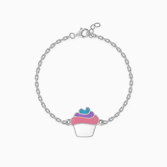 Silver Sugar Pop Kids Bracelet (0 - 2 Years)