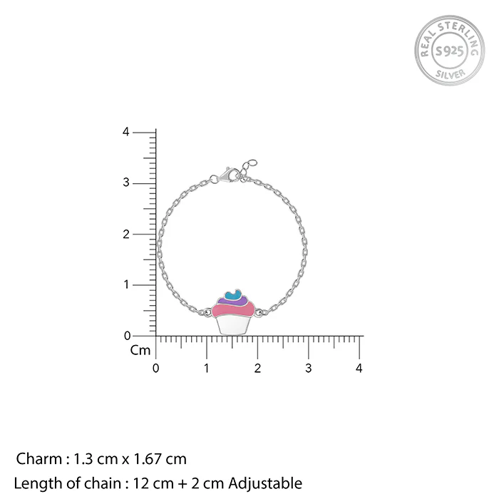 Silver Sugar Pop Kids Bracelet (0 - 2 Years) - Image 4