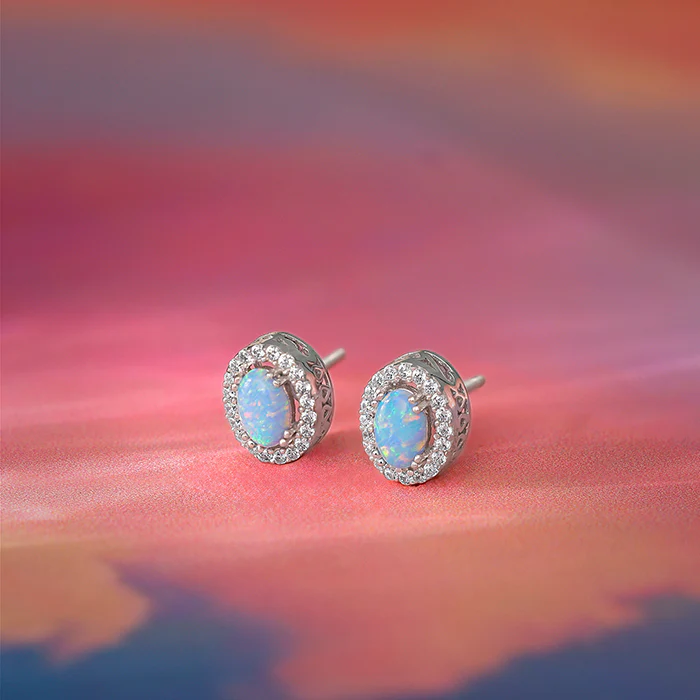 Silver Super Woman Earrings - Image 2
