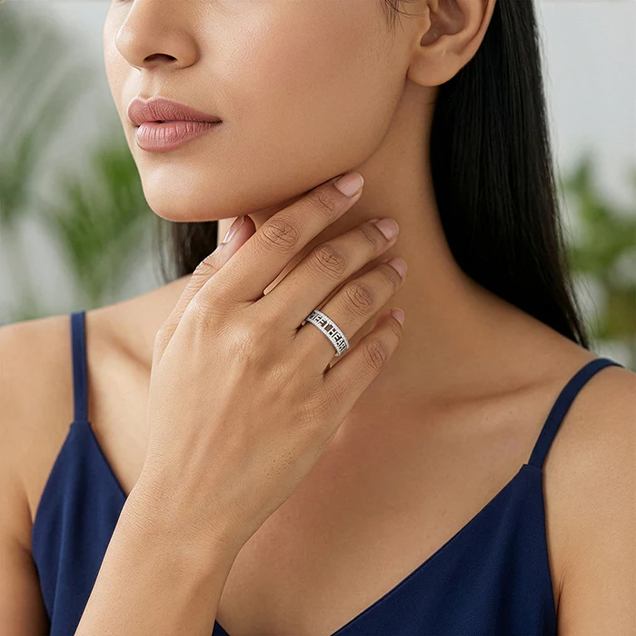 Silver Sweet Heart Ring - Image 3
