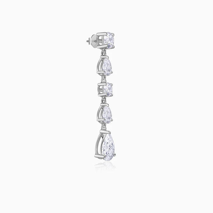 Silver The Nights Dangler Earrings - Image 4