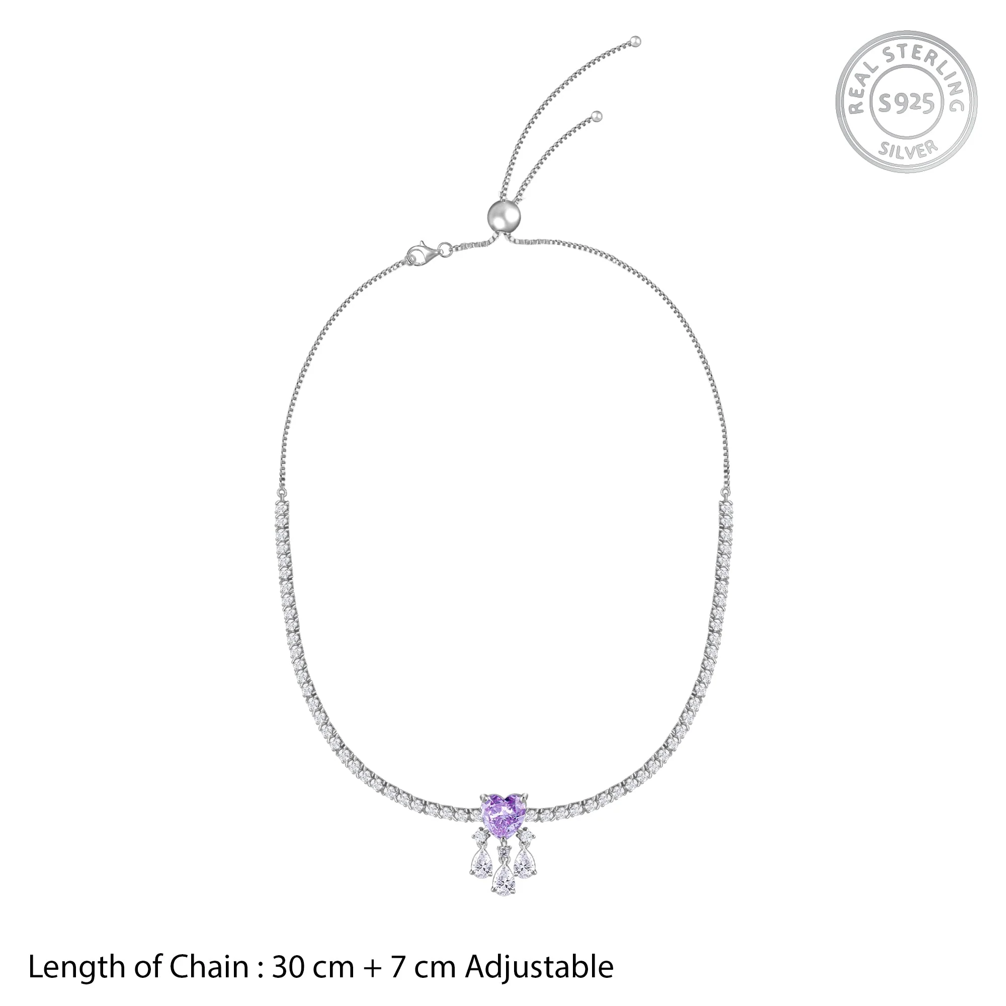 Silver True Bond Necklace - Image 4