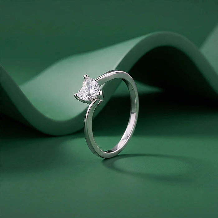 Silver Twilight Love Ring - Image 2