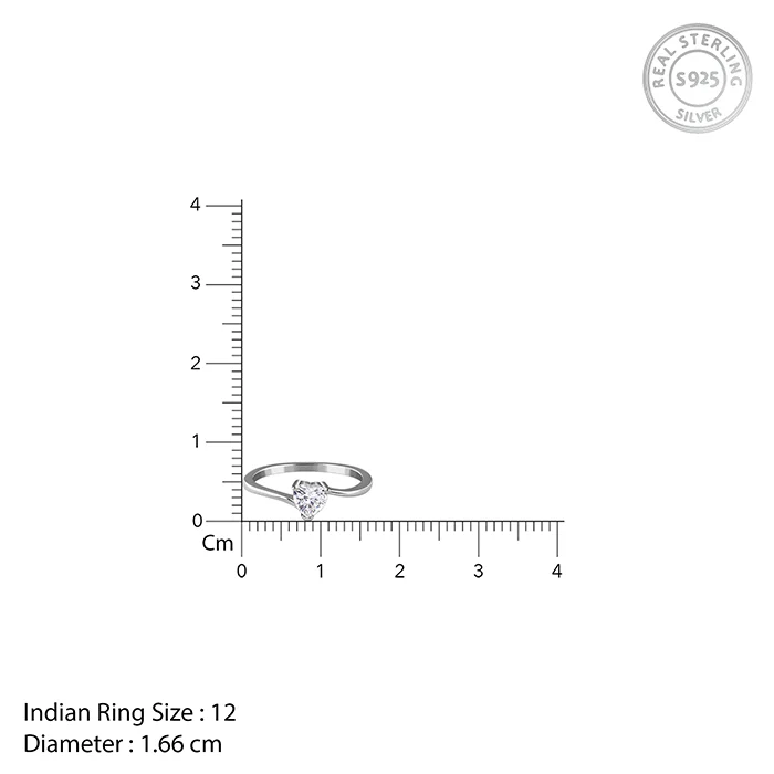 Silver Twilight Love Ring - Image 4