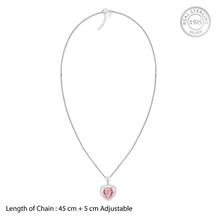 Anushka Sharma Silver Valentine Pendant - Image 7
