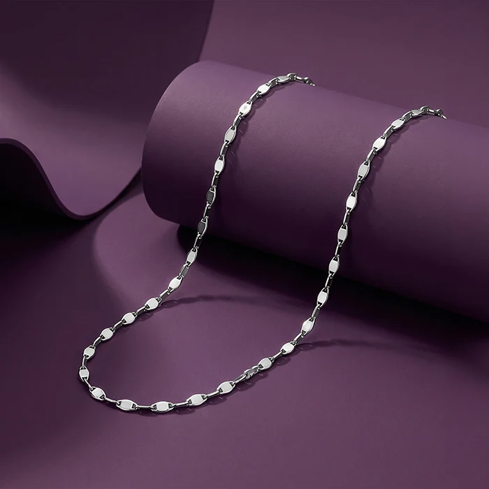 Silver Valentino Sparkle Chain - Image 2