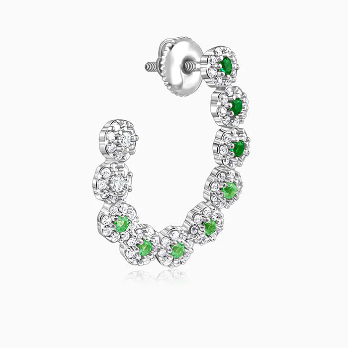 Silver Verde Muse Earrings - Image 4