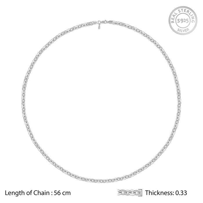 Silver Vibey Chain For Him - Image 5