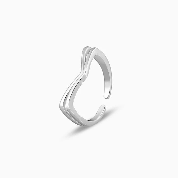 Silver Vintage Love Toe Rings - Image 4