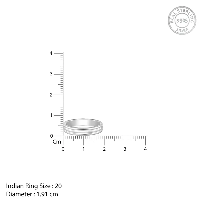 Silver Wisdom Ring For Him - Image 6