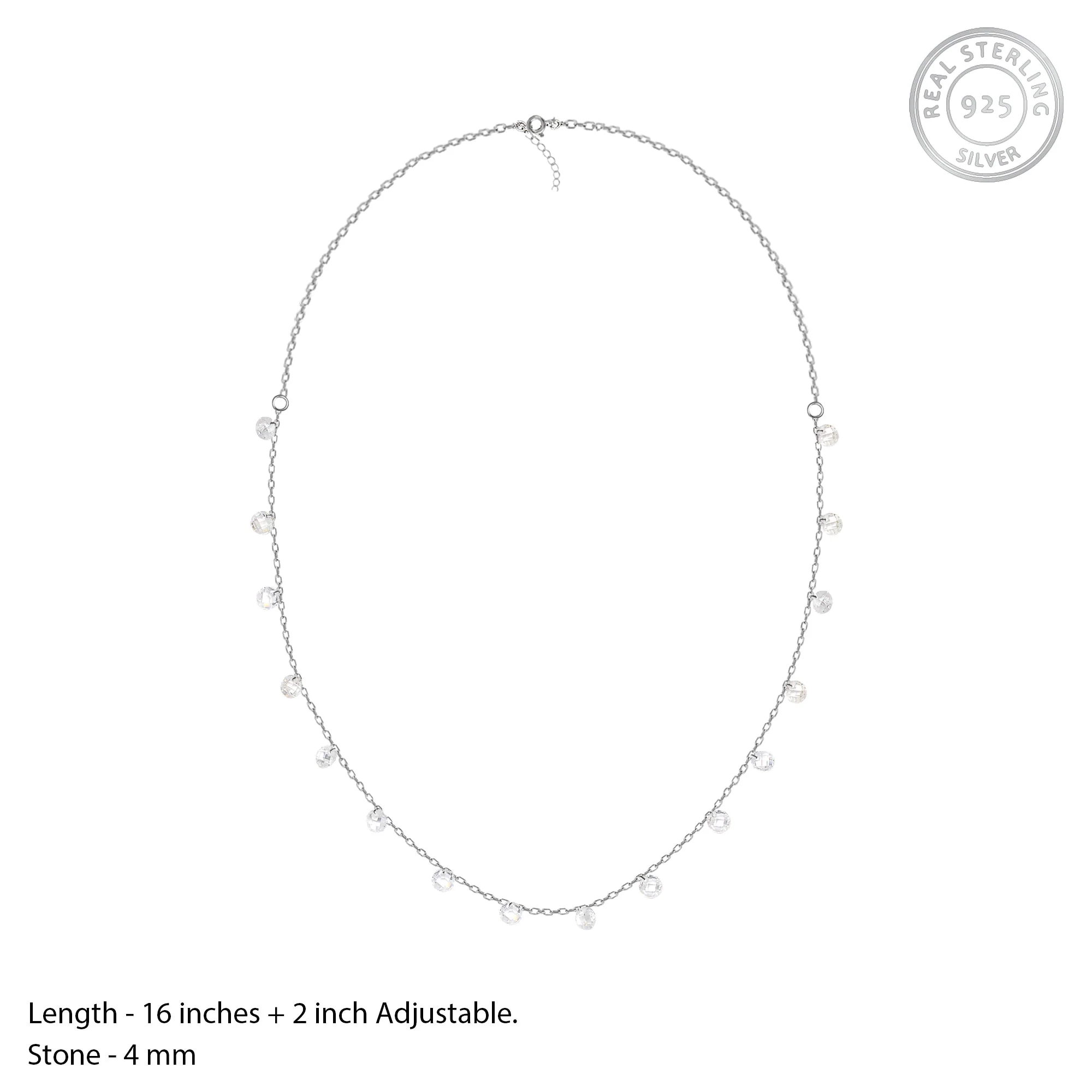 Silver Zircon Queens Set - Image 8