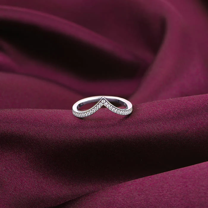 Silver Zirconia Vanki Ring - Image 2