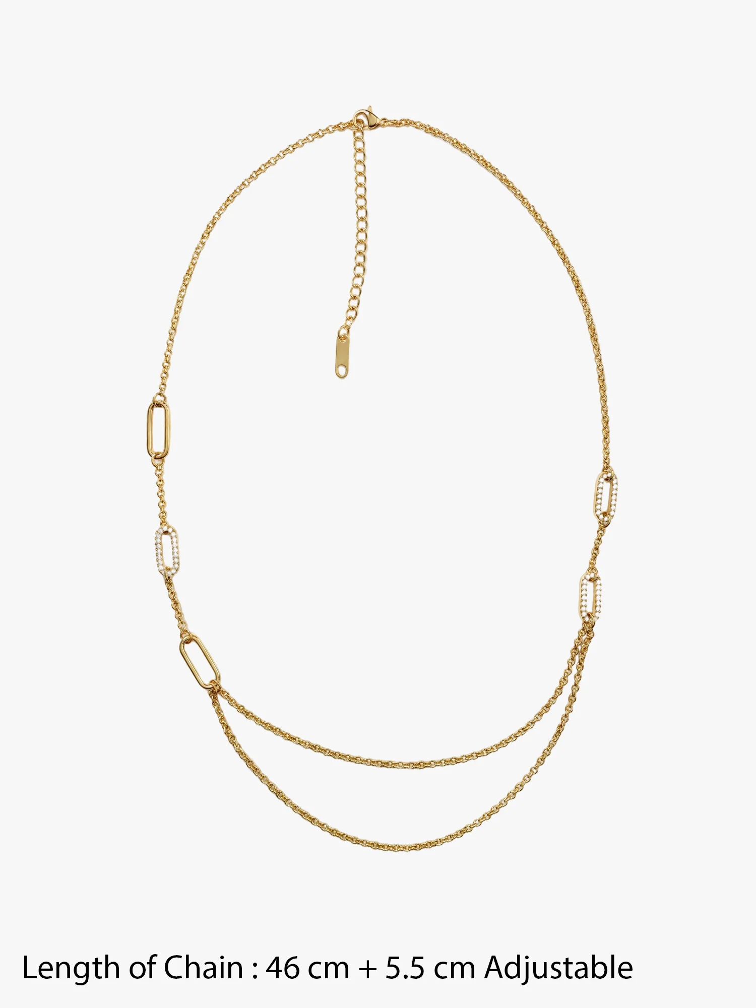 Soft Stack Gold Plated Necklace - Image 4