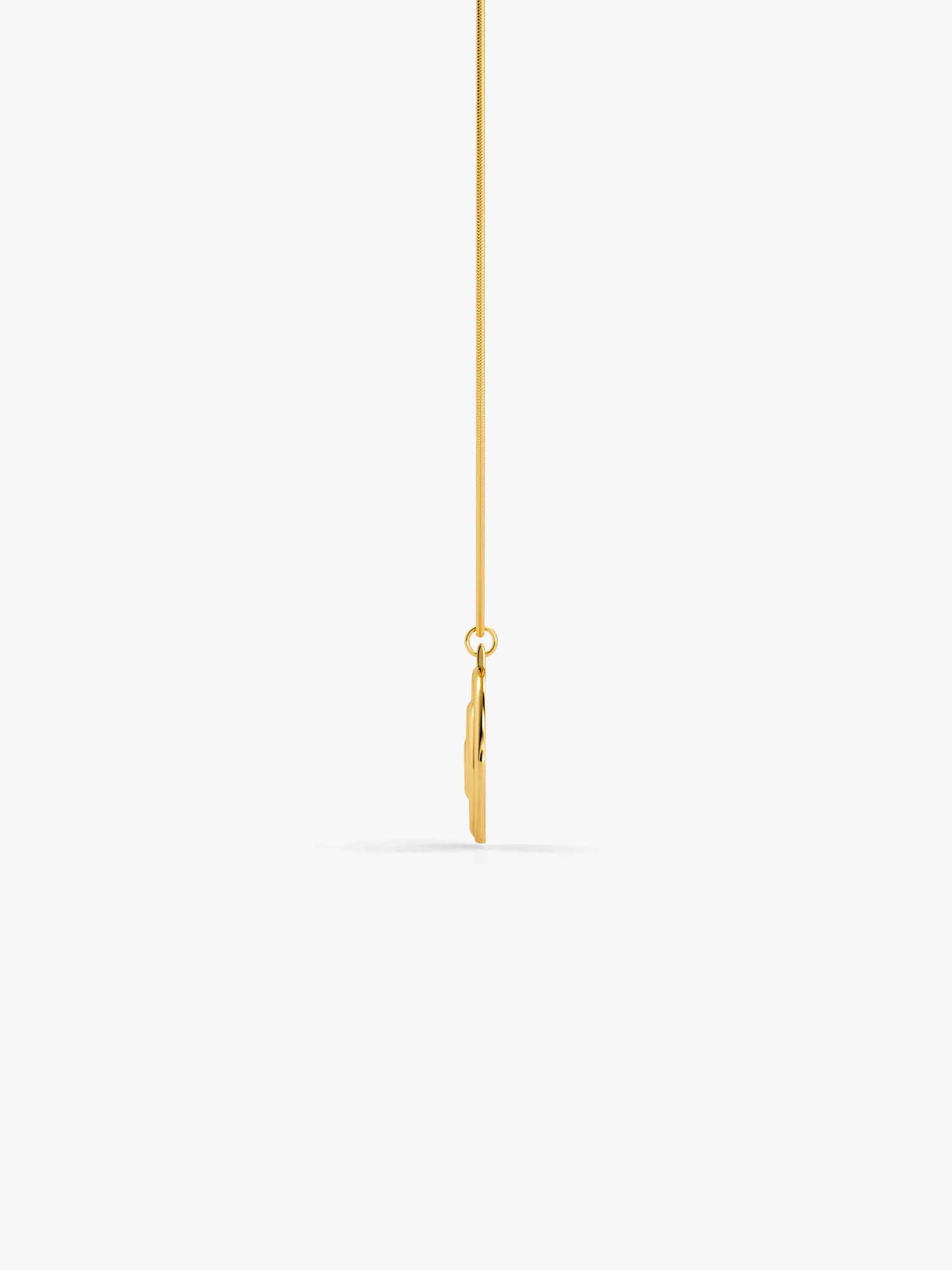 Spiral Drop It Gold Plated Necklace - Image 5