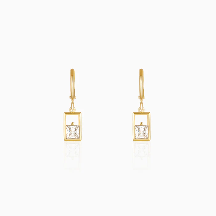 Golden Boss Babe Dangler Earrings