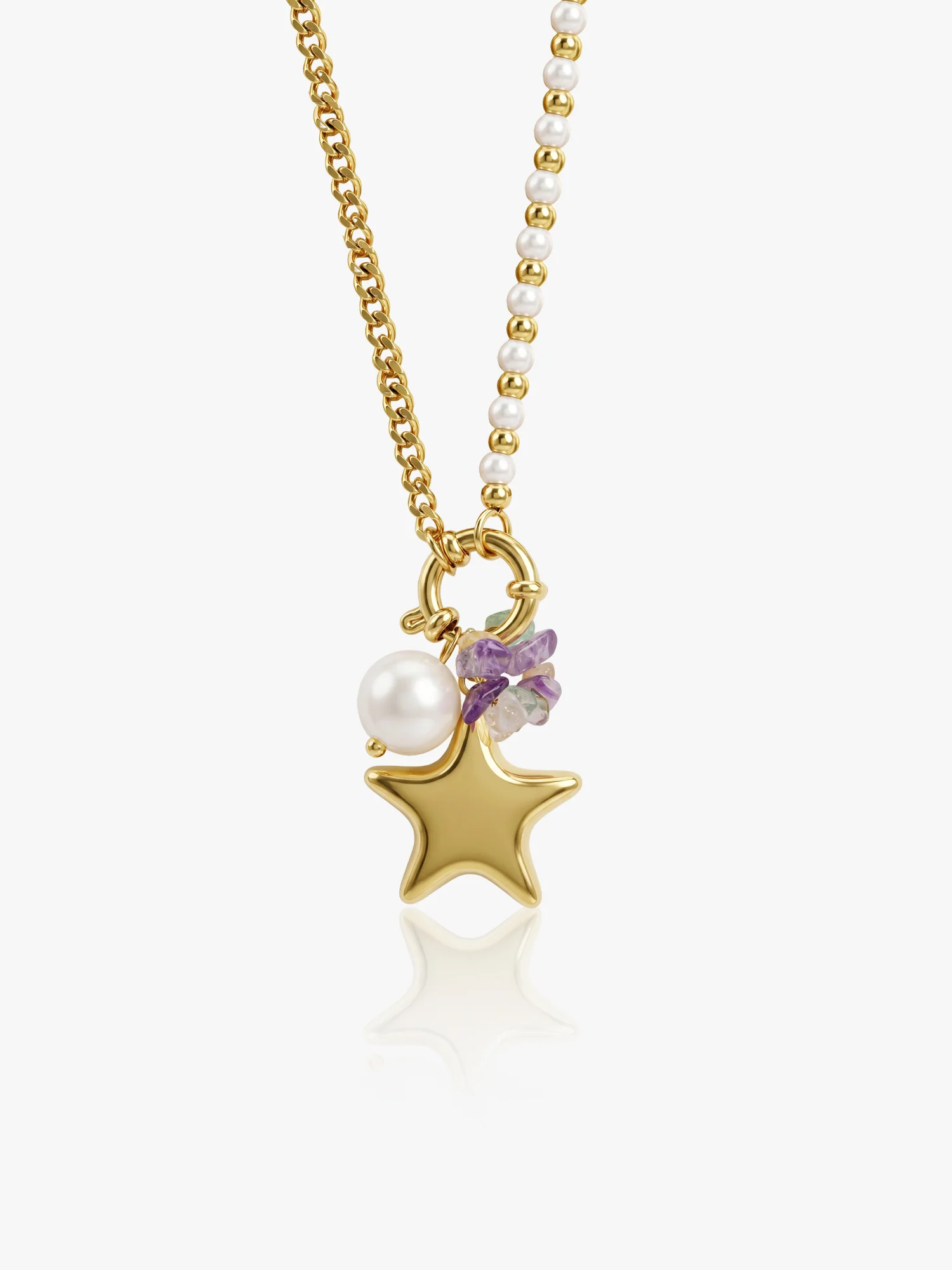Star Baby Gold Plated Necklace