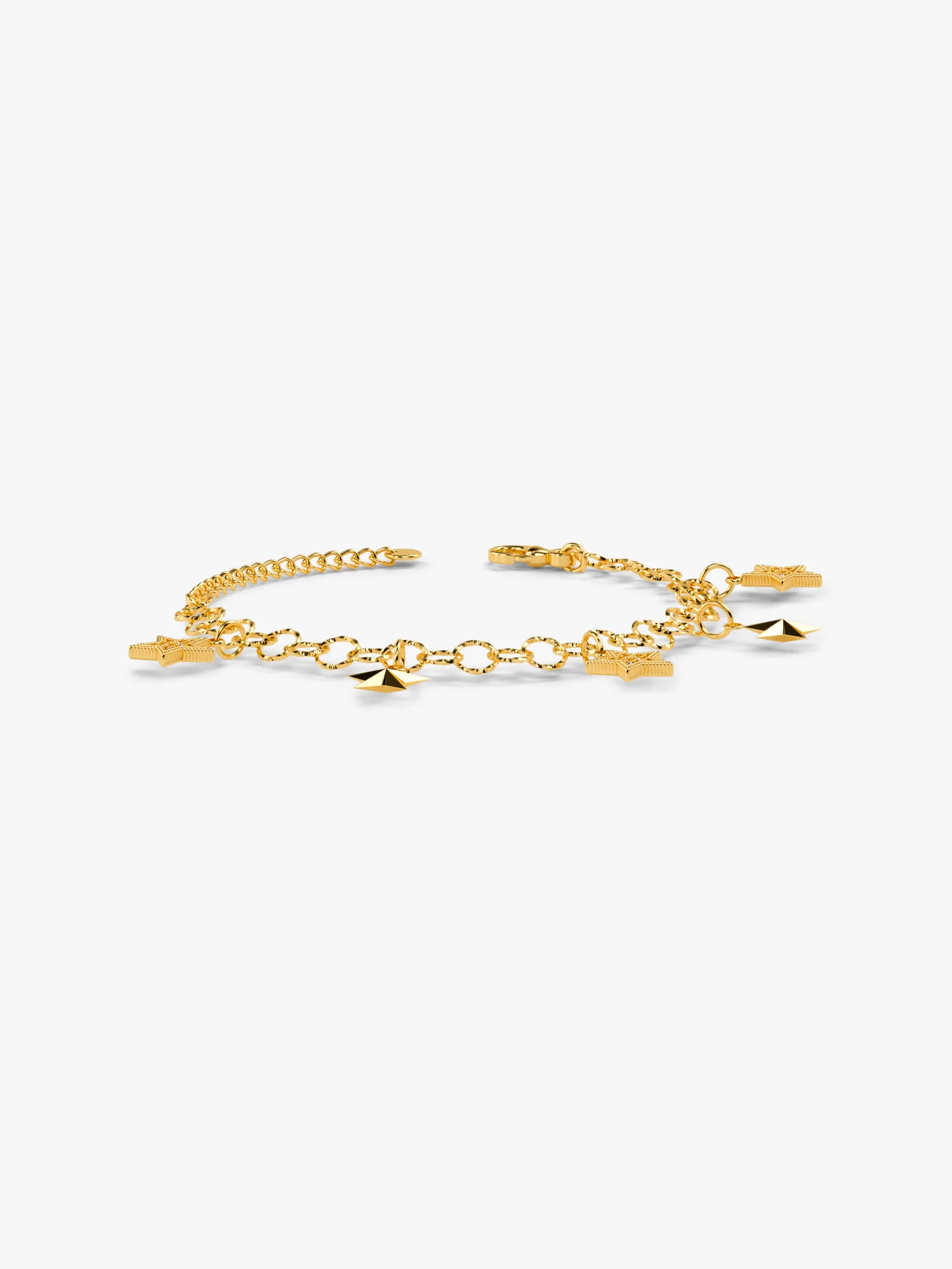 Star Drip Gold Plated Bracelet - Image 4
