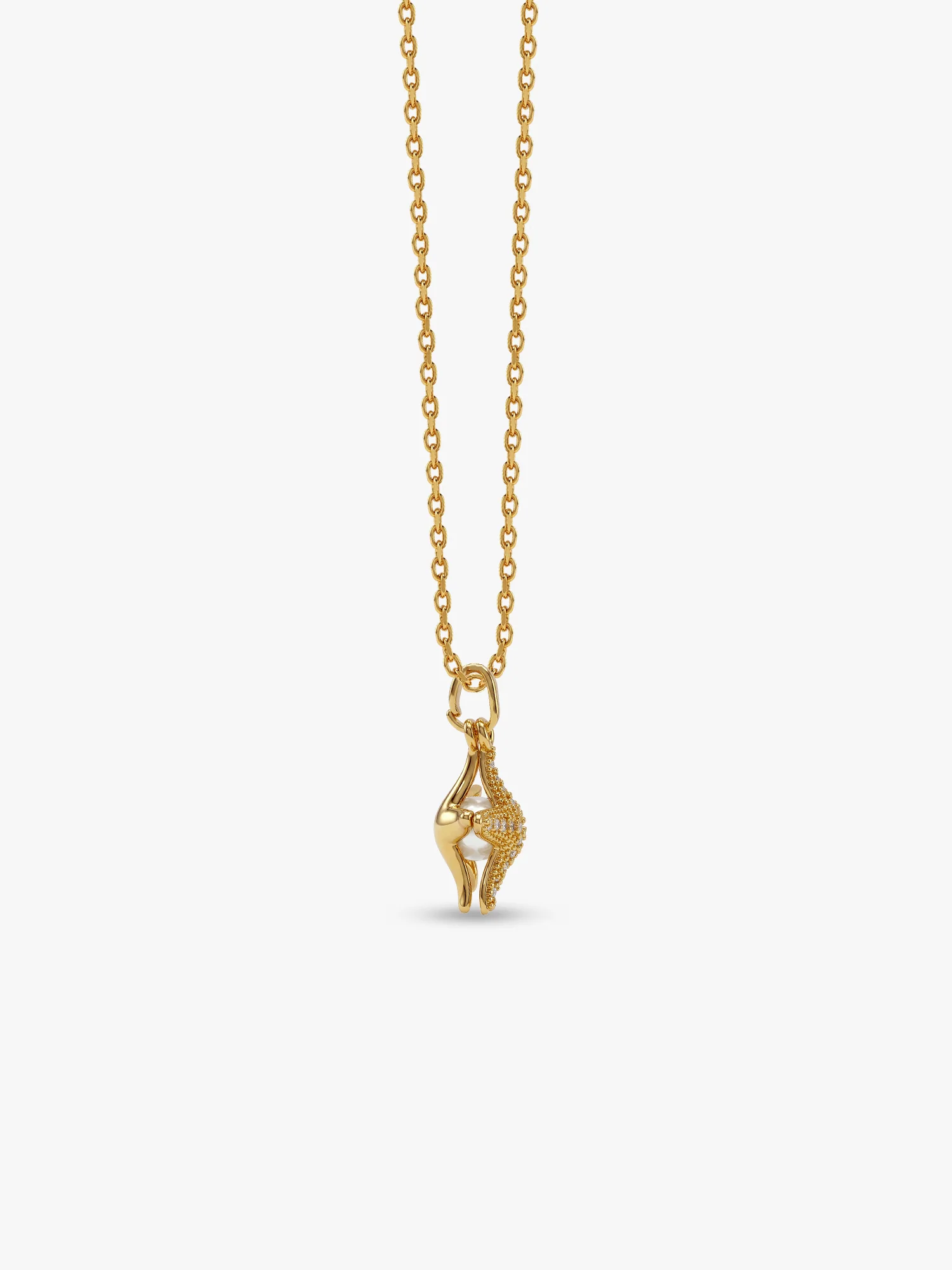 Star Girl Gold Plated Necklace - Image 6