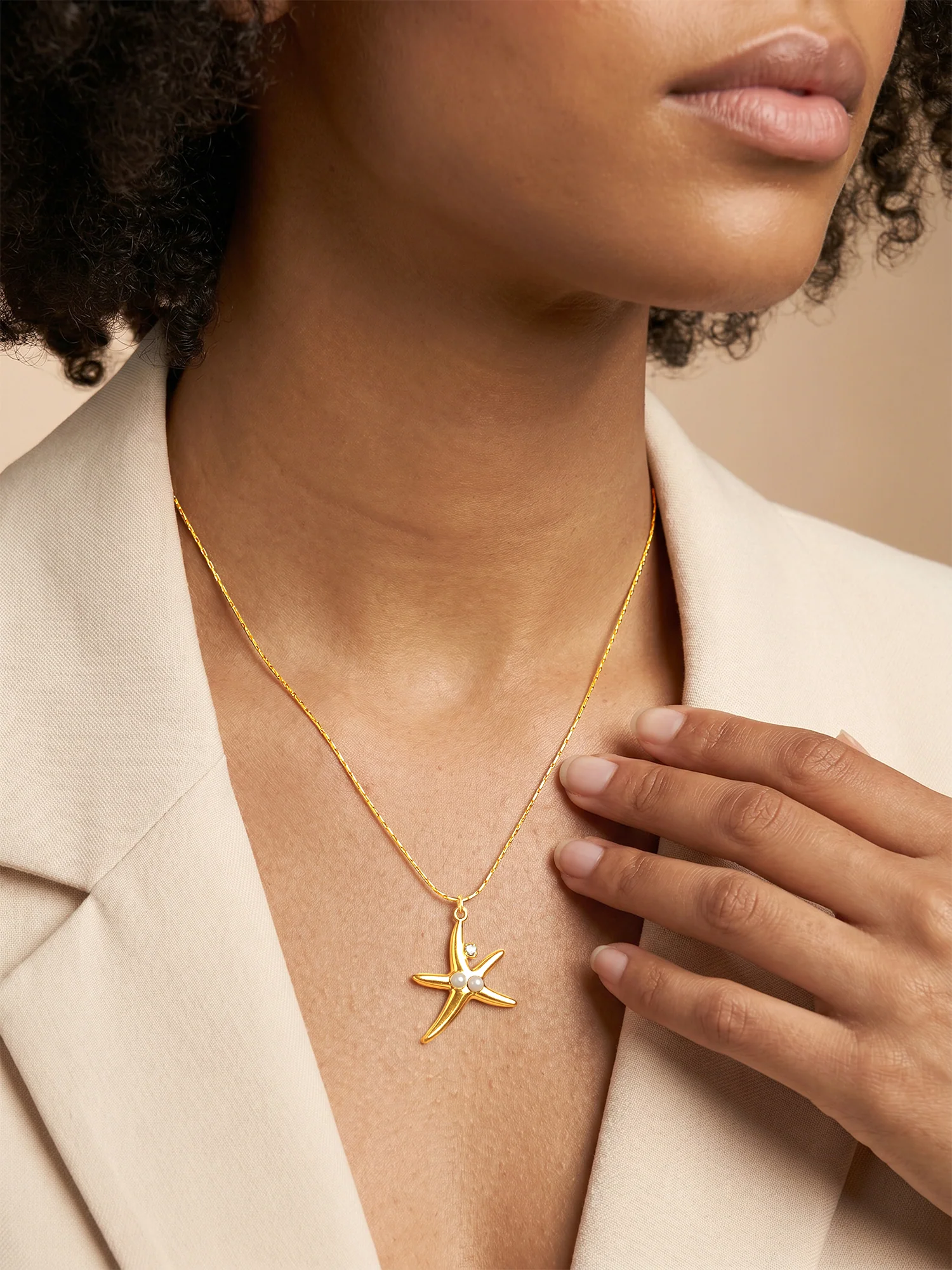 Starcoded Energy Gold Plated Charm Necklace - Image 3