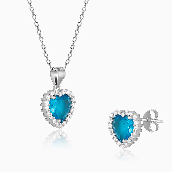 Silver Titanic Heart Of The Ocean Set - Image 5