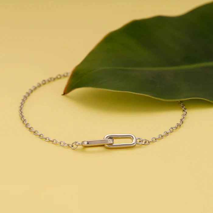 Silver Continuity Bracelet - Image 2