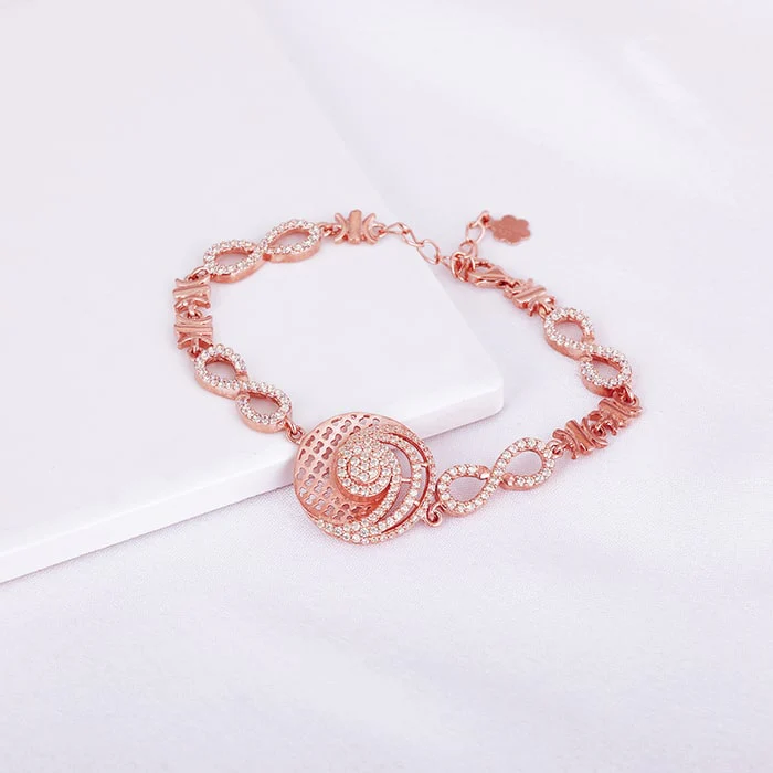 Rose Gold Shell of Love Bracelet - Image 4