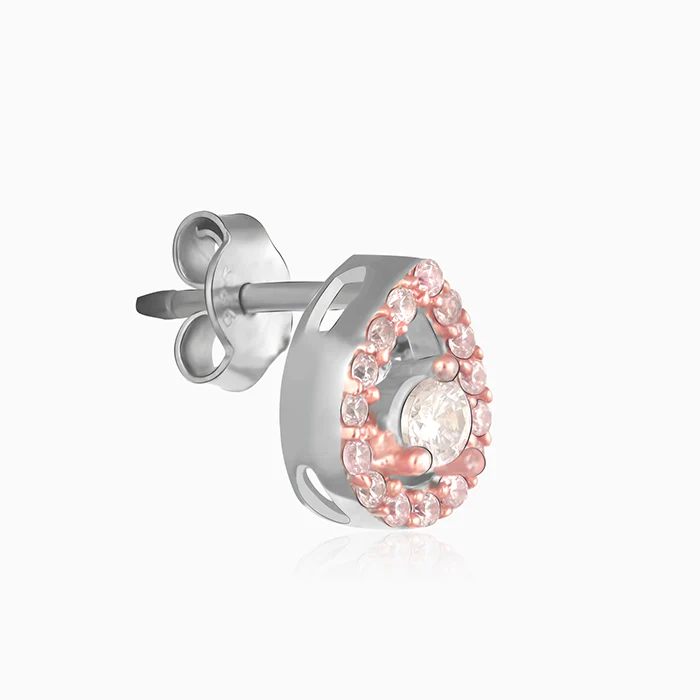 Rose Gold Drop Studs - Image 6